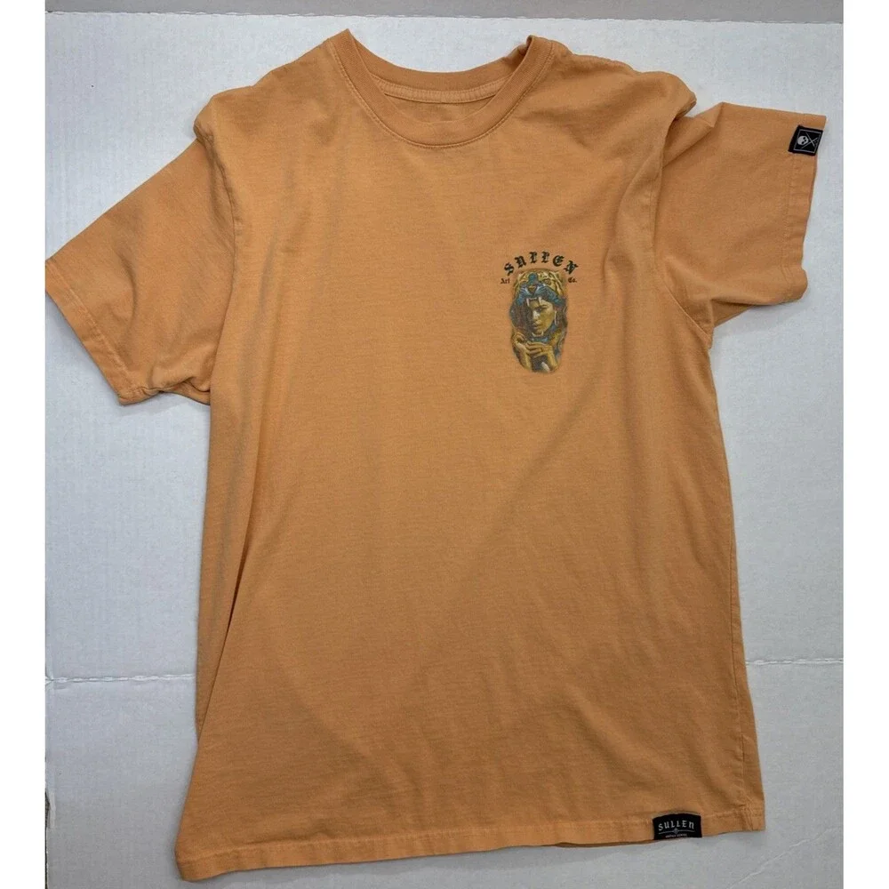 Sullen Art Collective Jades Short Sleeve T Shirt Tangerine Size Medium Men’s - Picture 1 of 10